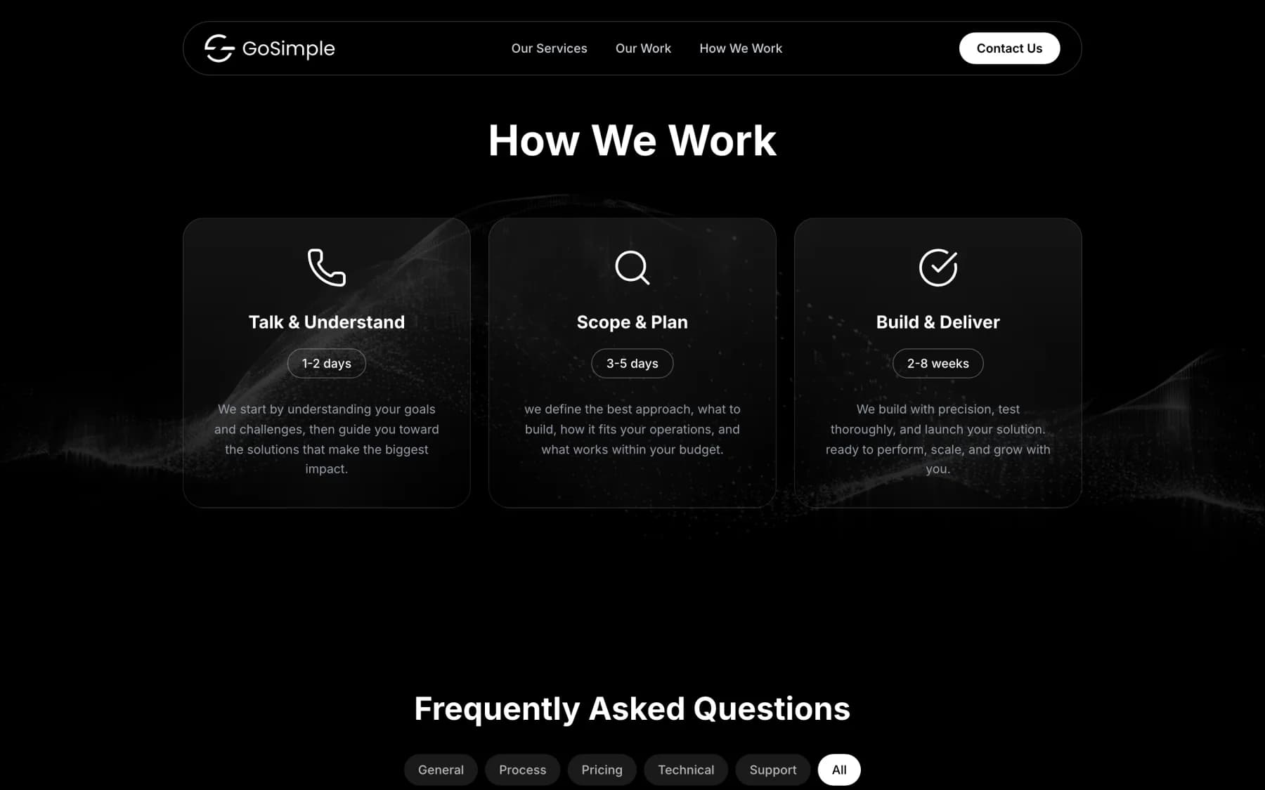 How we work