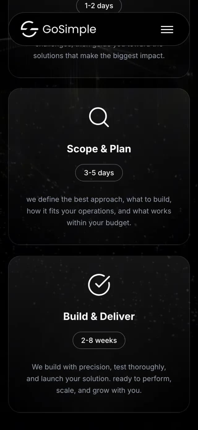 Mobile: how we work