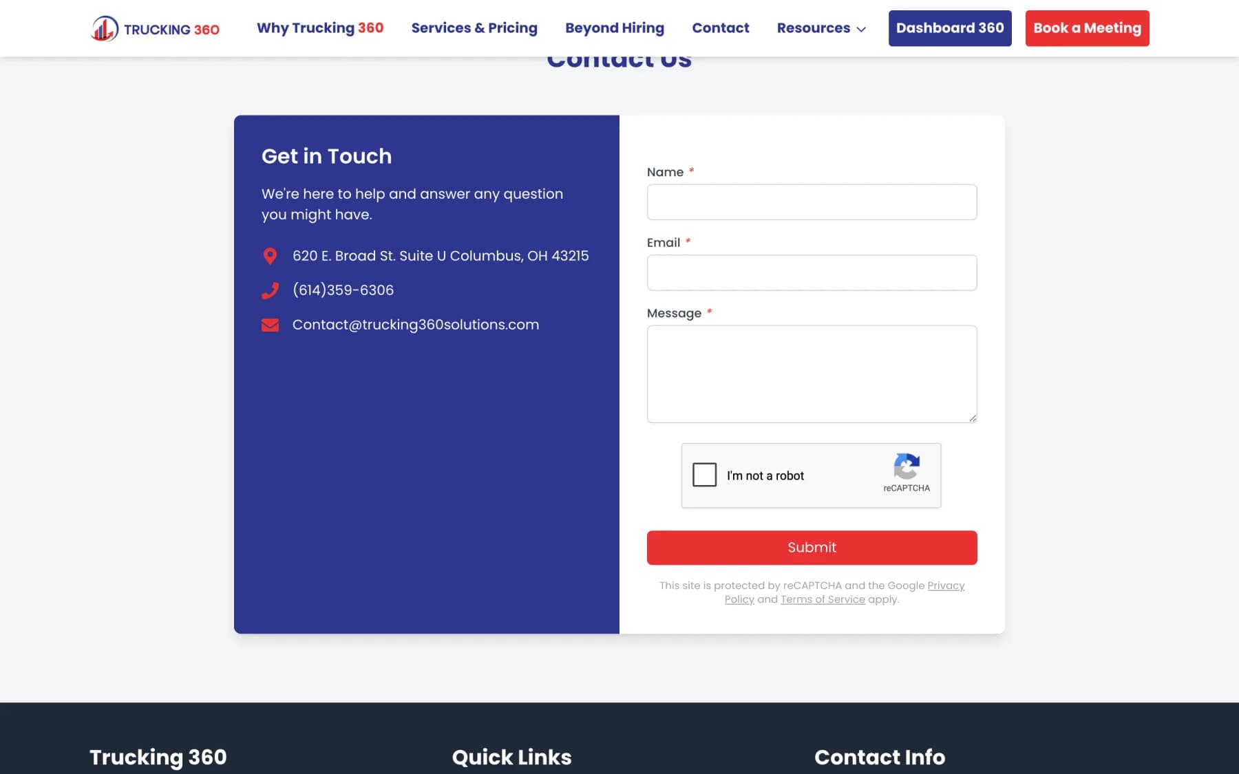 Contact form